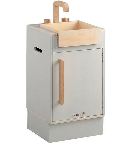 Sebra Spielküche - Waschbecken - Holz - Seabreeze Beige