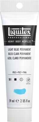Liquitex - Akrylmaling - Heavy Body - Light Blue Permanent 59 ML