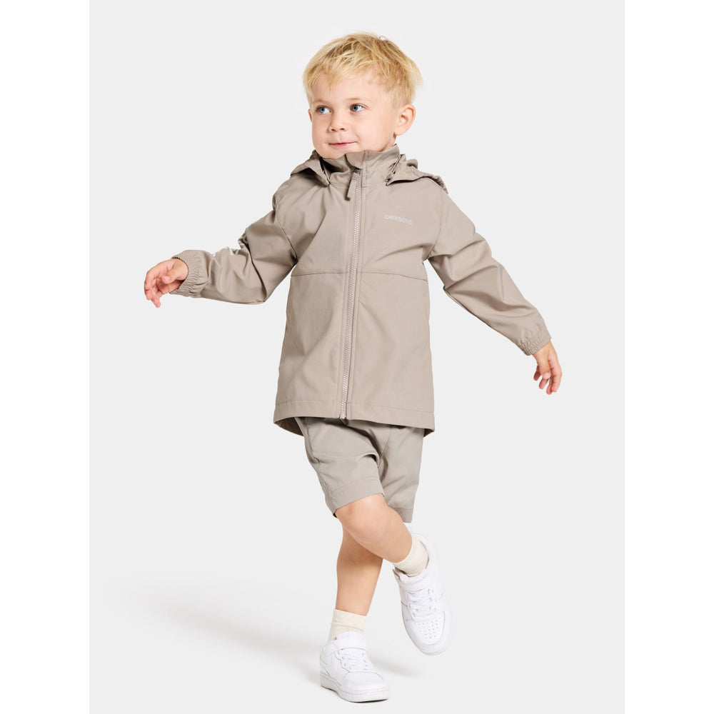 Køb Didriksons Beach Beige Hallon Kids Jakke
