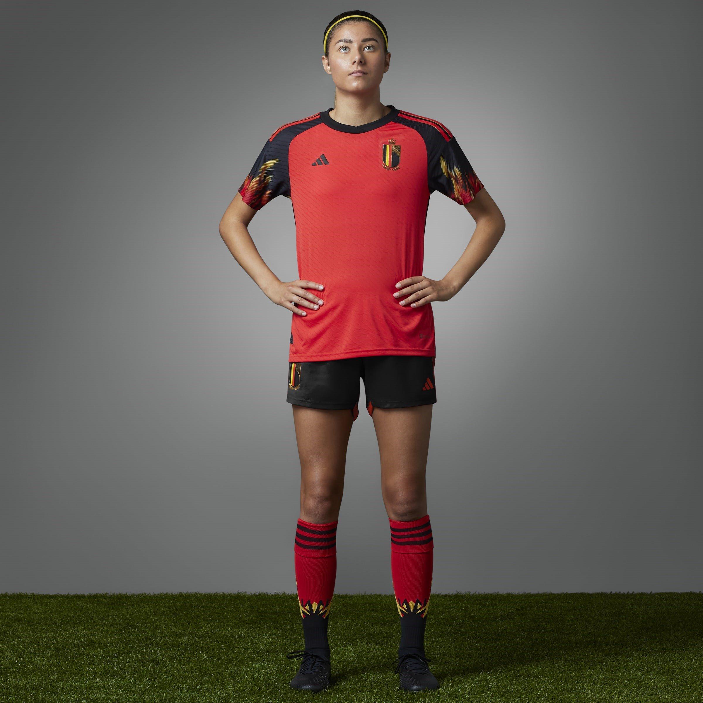 adidas Belgium Authentic Home Shirt 2022 Womens