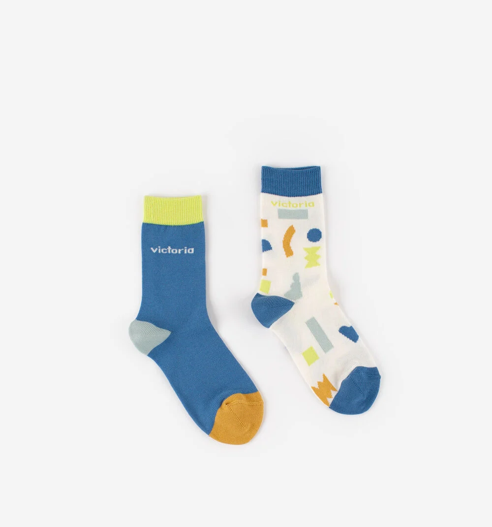 CHAUSSETTES COTON COULEURSAZUL