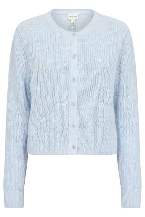 Part Two blauwe dames vest