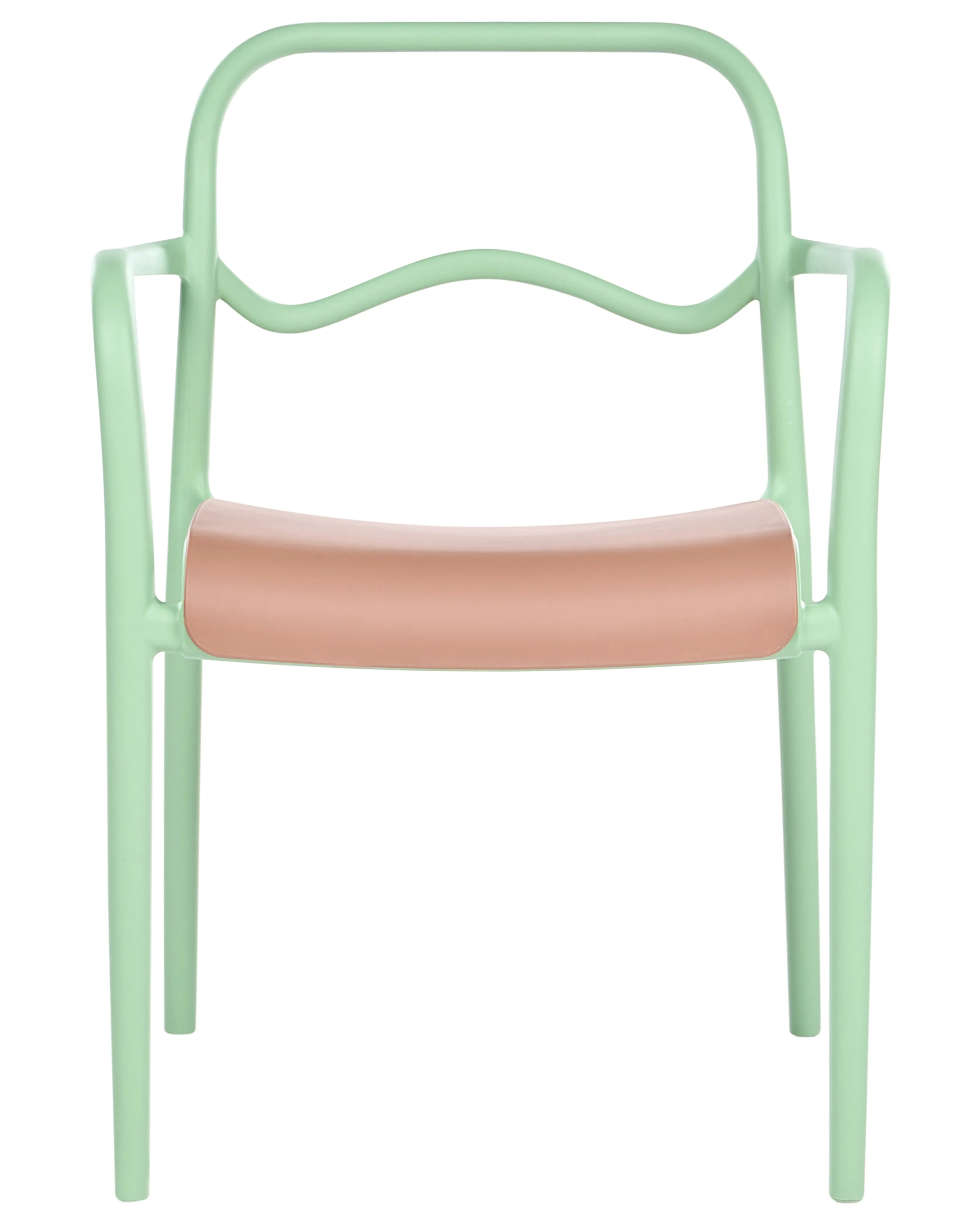 Set van 2 tuinstoelen THASOS Synthetisch materiaal Groen