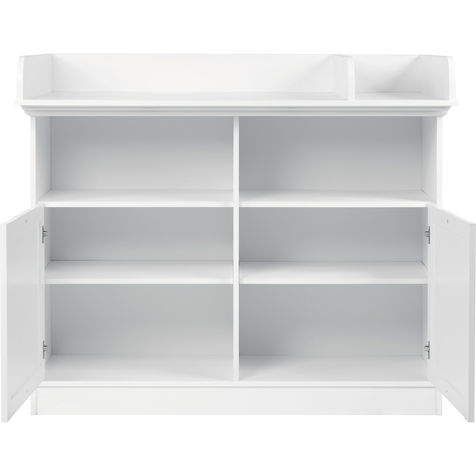 Wickelkommode Landwood Melamin weiss 120 x 100 x 77 cm