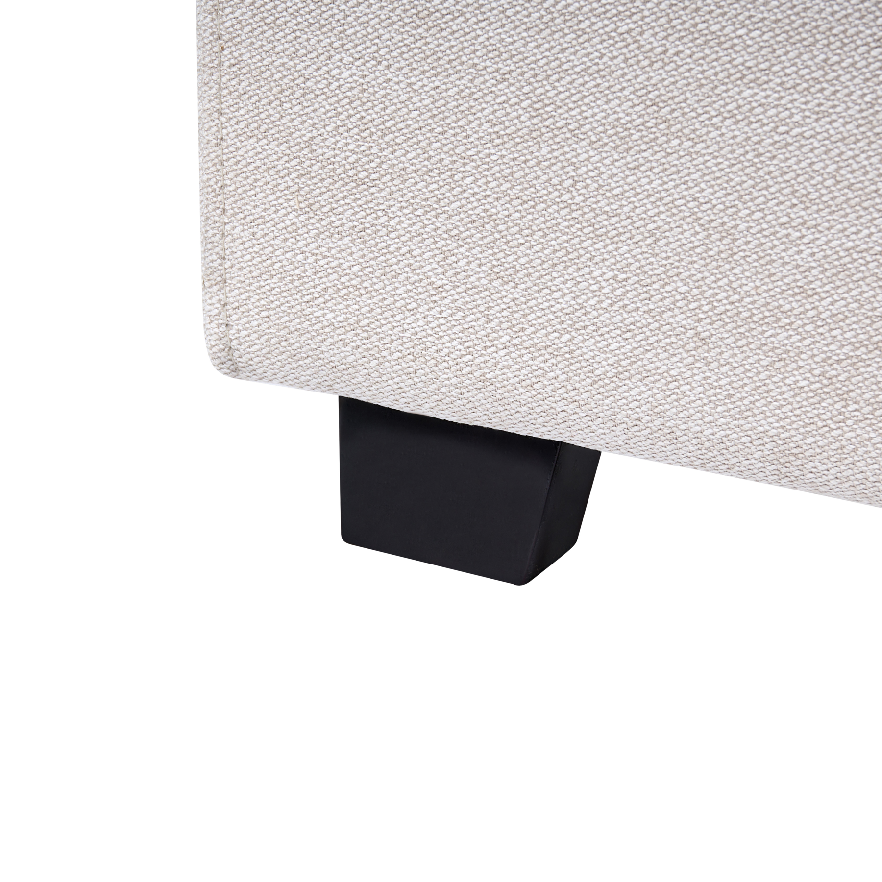 Beliani-VAUCLUSE-Tweepersoonsbed-Gebroken wit-160 x 200 cm-Stof