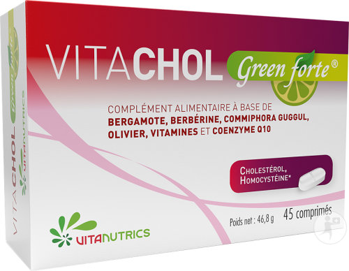 Vitanutrics VITACHOL GREEN FORTE 45 Comprimés