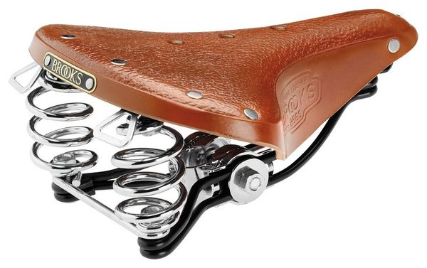 BROOKS Selle cuir B66 B281 Marron Miel