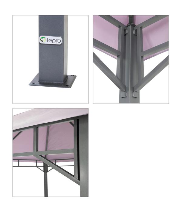 tepro Gartenpavillon Lehua, ca. B300/H300/T275