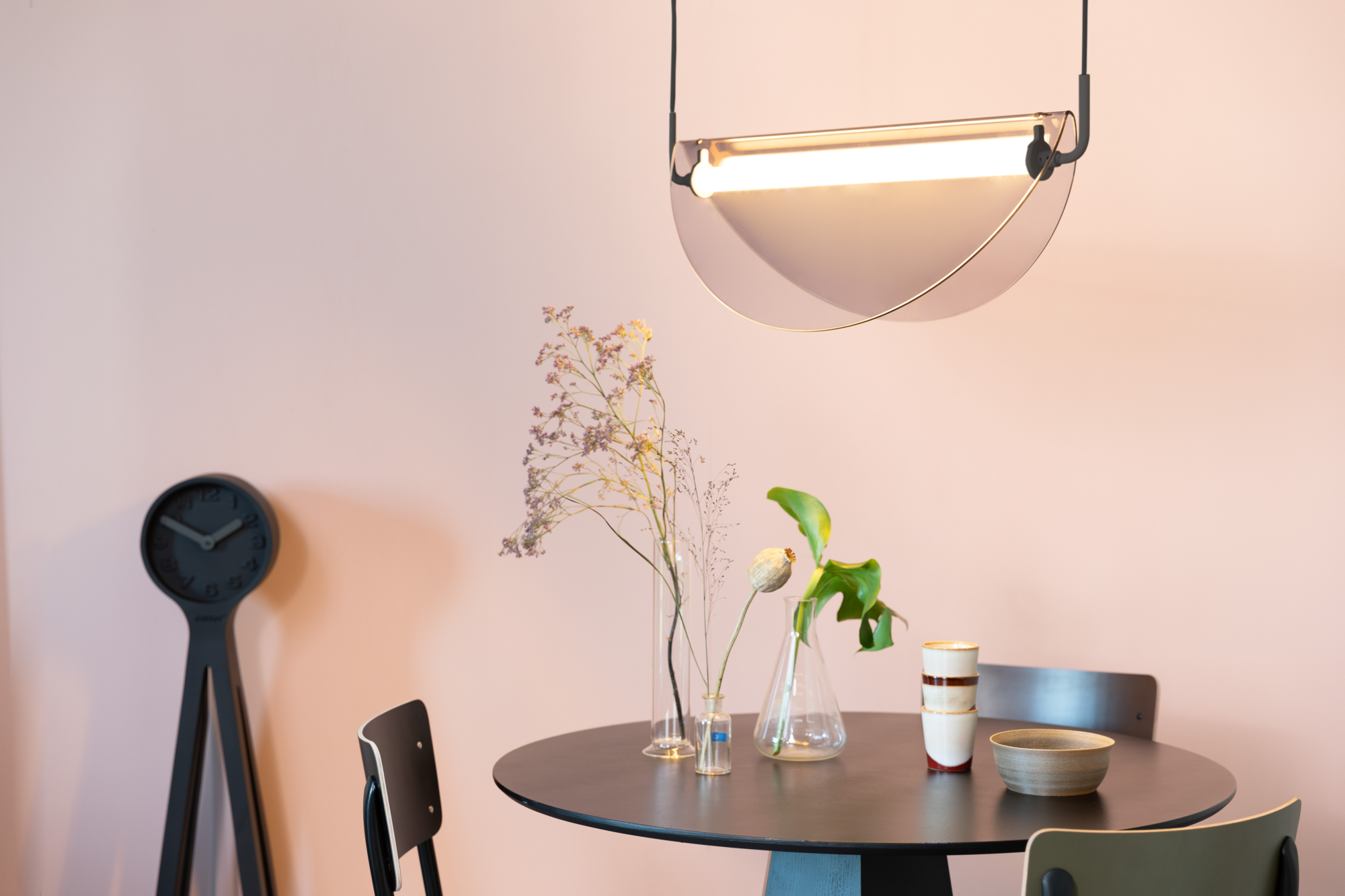 Zuiver hanglamp Rani Gerookt