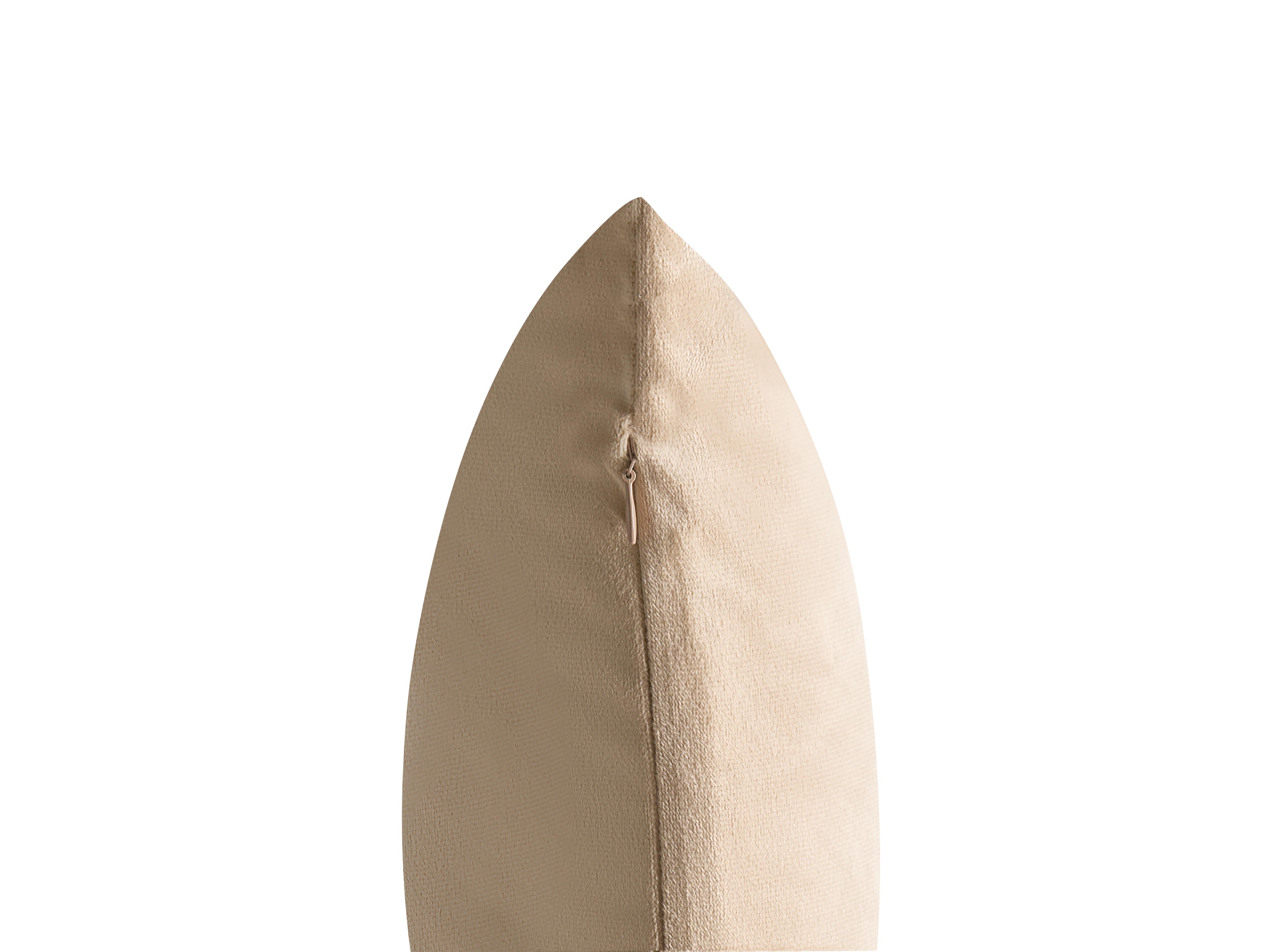 Set van 3 sierkussens VATICA Fluweel 30 x 50 cm 45 x 45 cm Meerkleurig effen