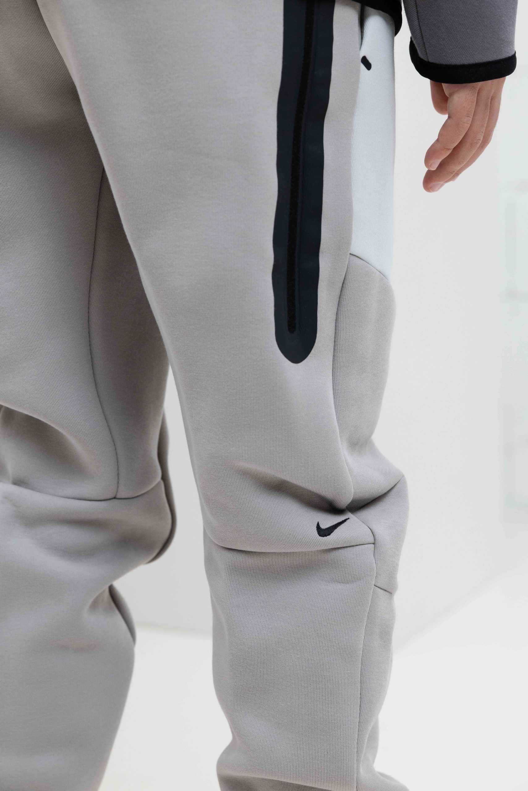 Nike Tech Fleece Trainingspak Kids Beige/Grijs