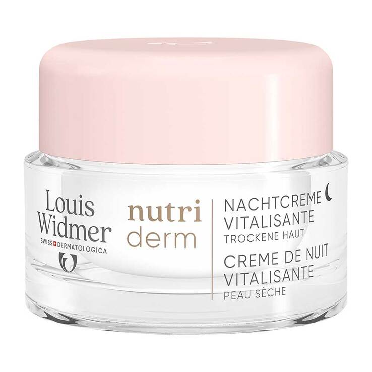 Widmer nutriderm Nachtcreme Vitalisante ohne Parfum, 50 ml