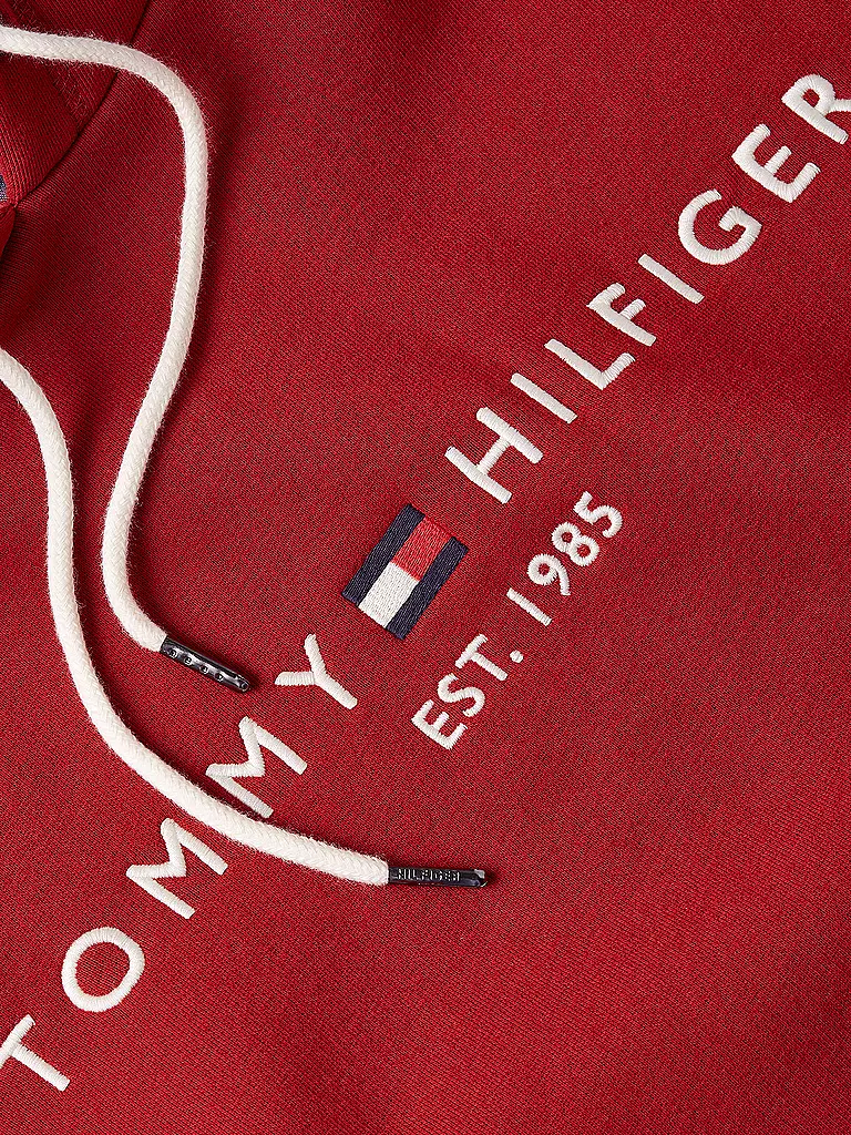 TOMMY HILFIGER Kapuzensweater - Hoodie rot