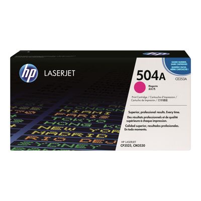 HP 504A - magenta - cartouche laser d'origine