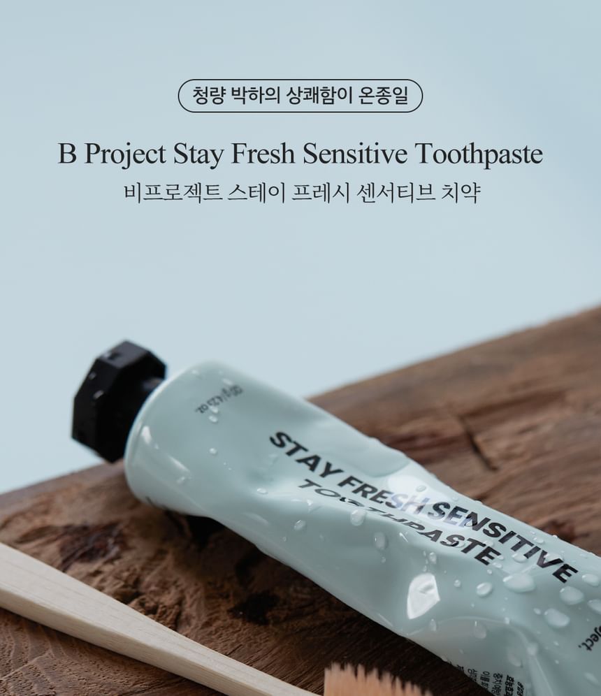 B Project - Stay Fresh Tandpasta voor Gevoelige Tanden