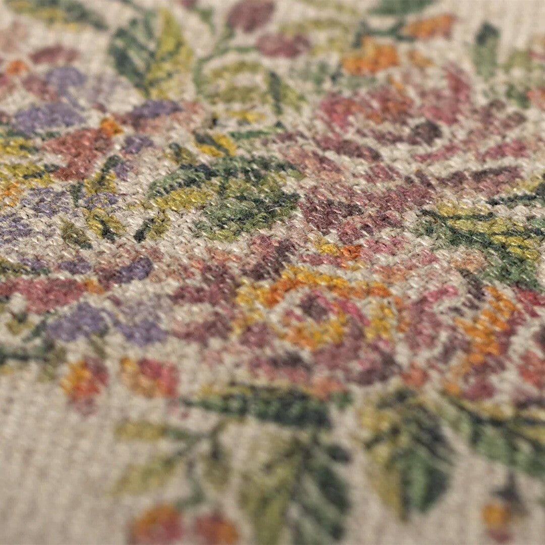 Maileg poppenhuis vloerkleed flowers - 16 cm