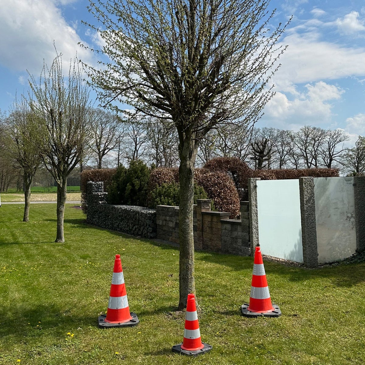 UVV Bigfoot reflecterende verkeerskegel, 75cm pyloon, 5,5kg, RA2-C folieringen