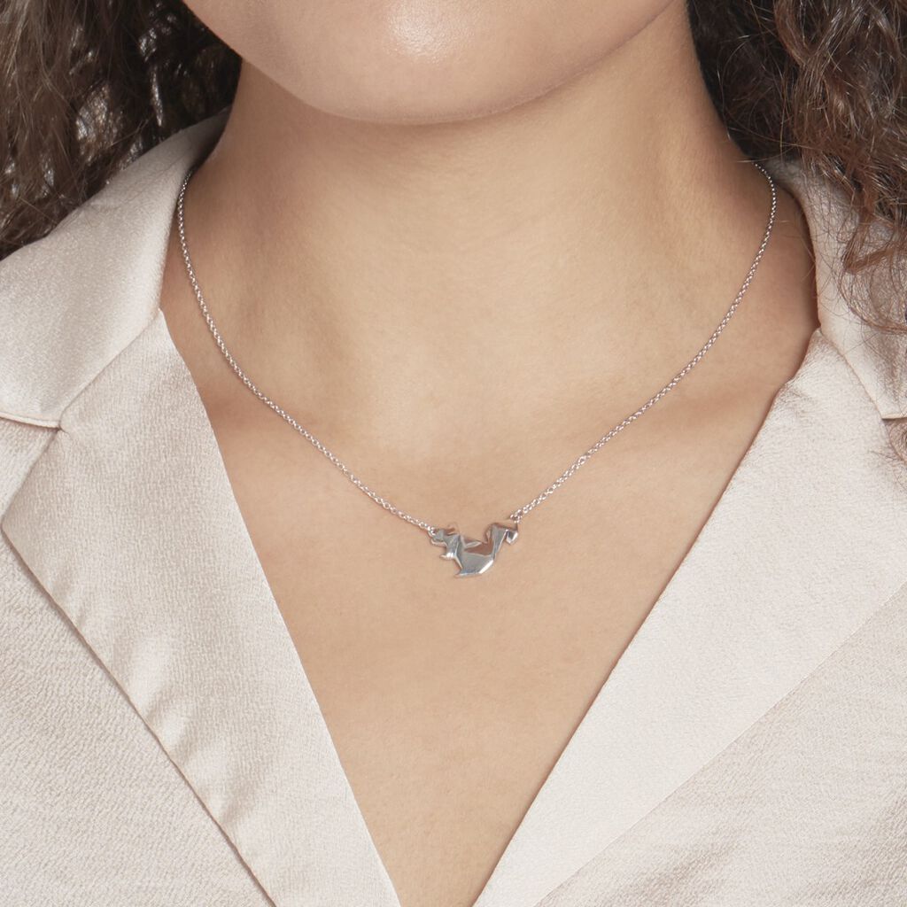 Collier Argent Boccus