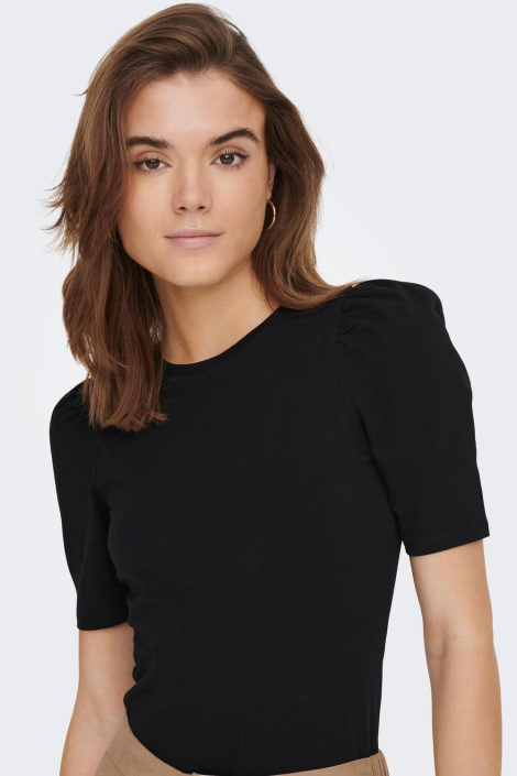 Only zwarte dames t-shirt