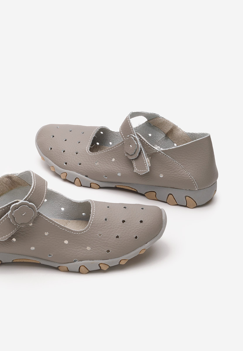 Ballerines sportives gris Flary