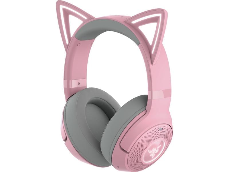 Razer Headset Kraken Kitty BT V2 Pink Kabelloses Over-Ear Gaming Headset