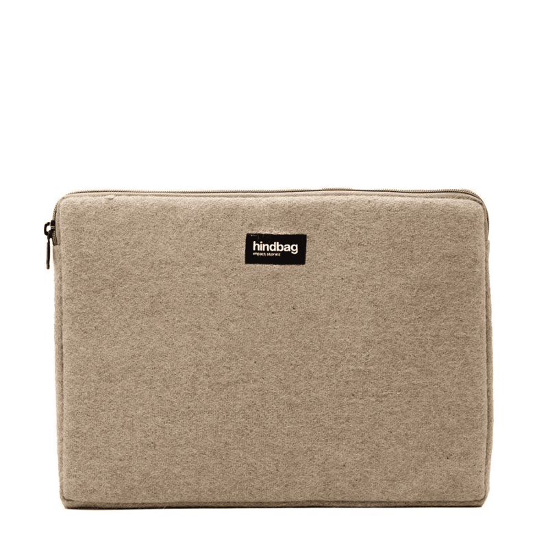 Housse ordinateur Ava S 13 pouces Laine Beige