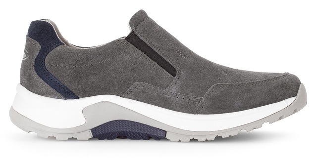 Gabor Rollingsoft Slipper  Schlupfschuh, Komfortschuh mit seitlichem Stretcheinsatz, Weite G