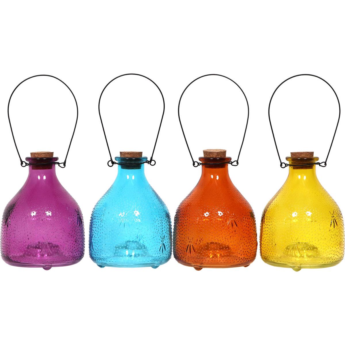 PIEGE GUEPE VERRE MARTELE MULTICOULEUR
