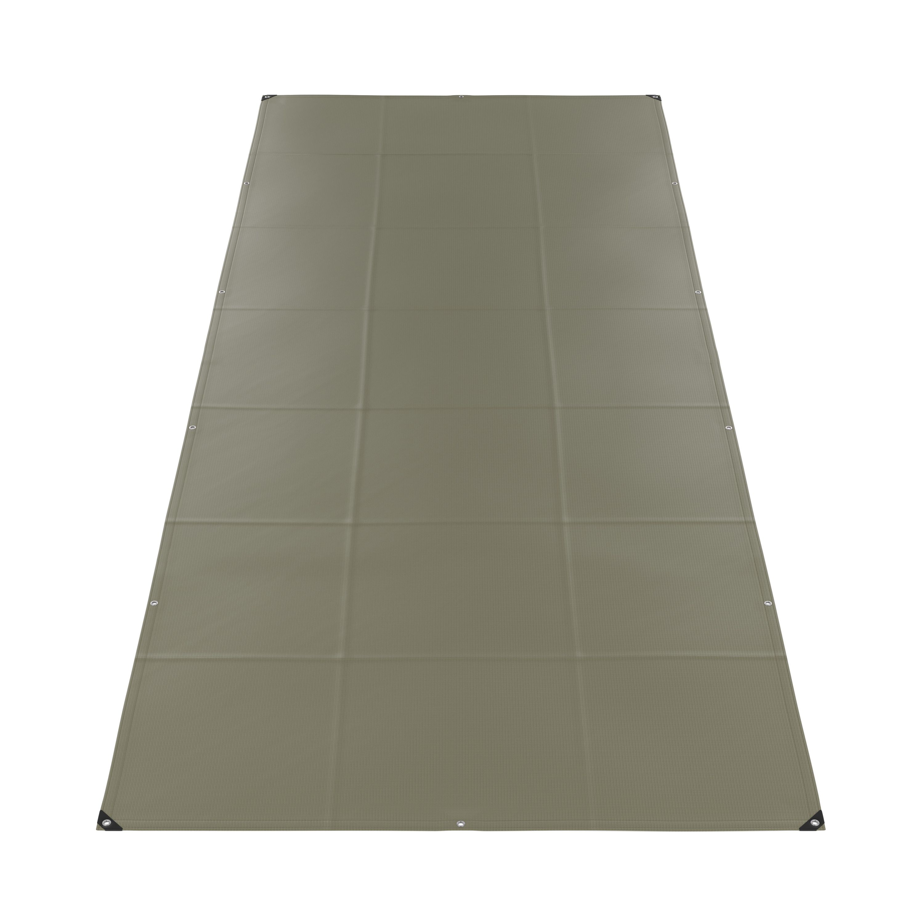 Abdeckplane PVC 450g/m2 olive 2 x 5 m