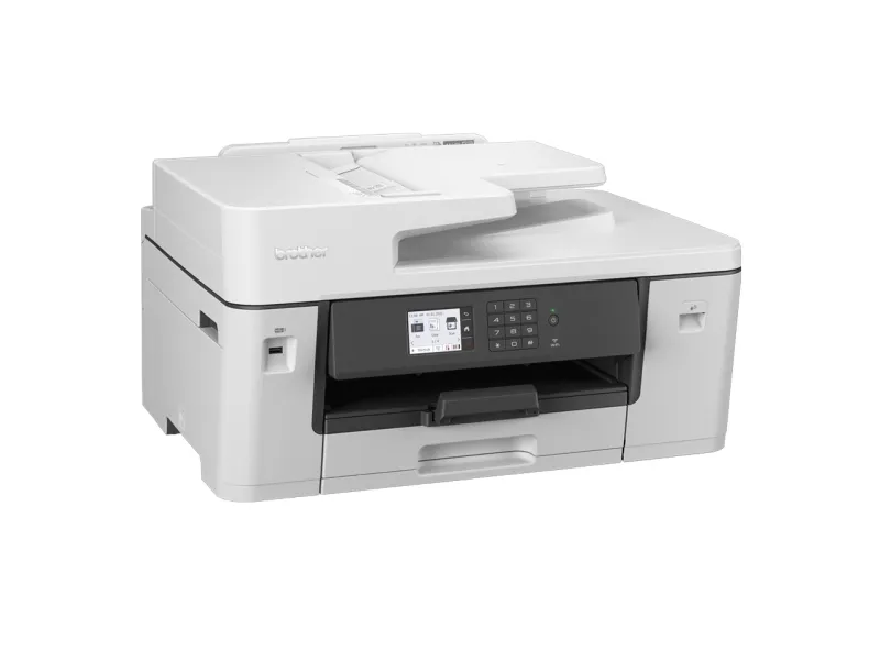 Brother MFC-J6540DWE - Multifunktionsprinter - farve - blækprinter - A3/Ledger (medie) - op til 25 spm (kopiering) - op til 28 spm (udskriver) - 250 ark - 33.6 Kbps - USB 2.0, LAN, Wi-Fi(n) - med 4 måneder EcoPro-abonnement