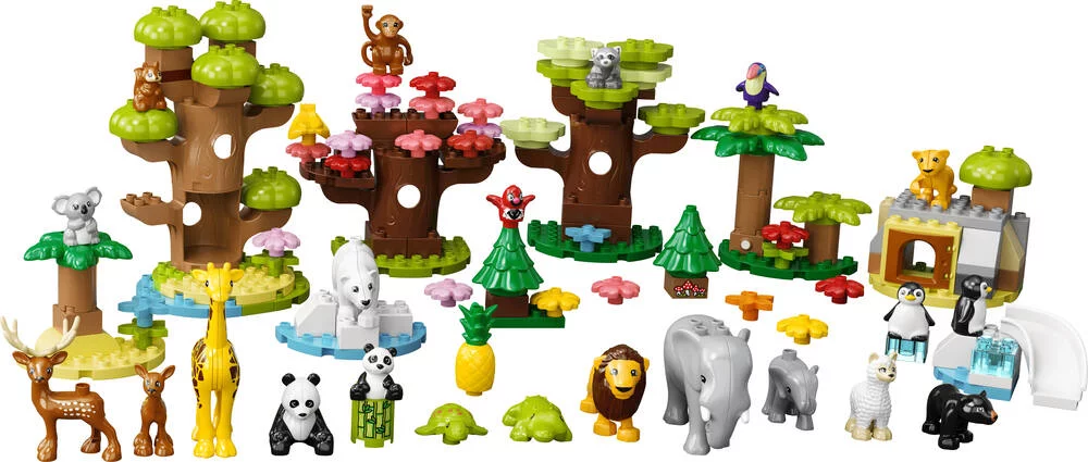 LEGO®DUPLO®MA VILLE 10975 - ANIMAUX SAUVAGES DU MONDE