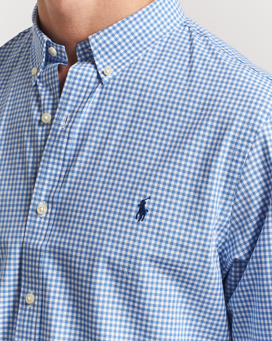 Polo Ralph Lauren Slim Fit Poplin Shirt Blue/Check