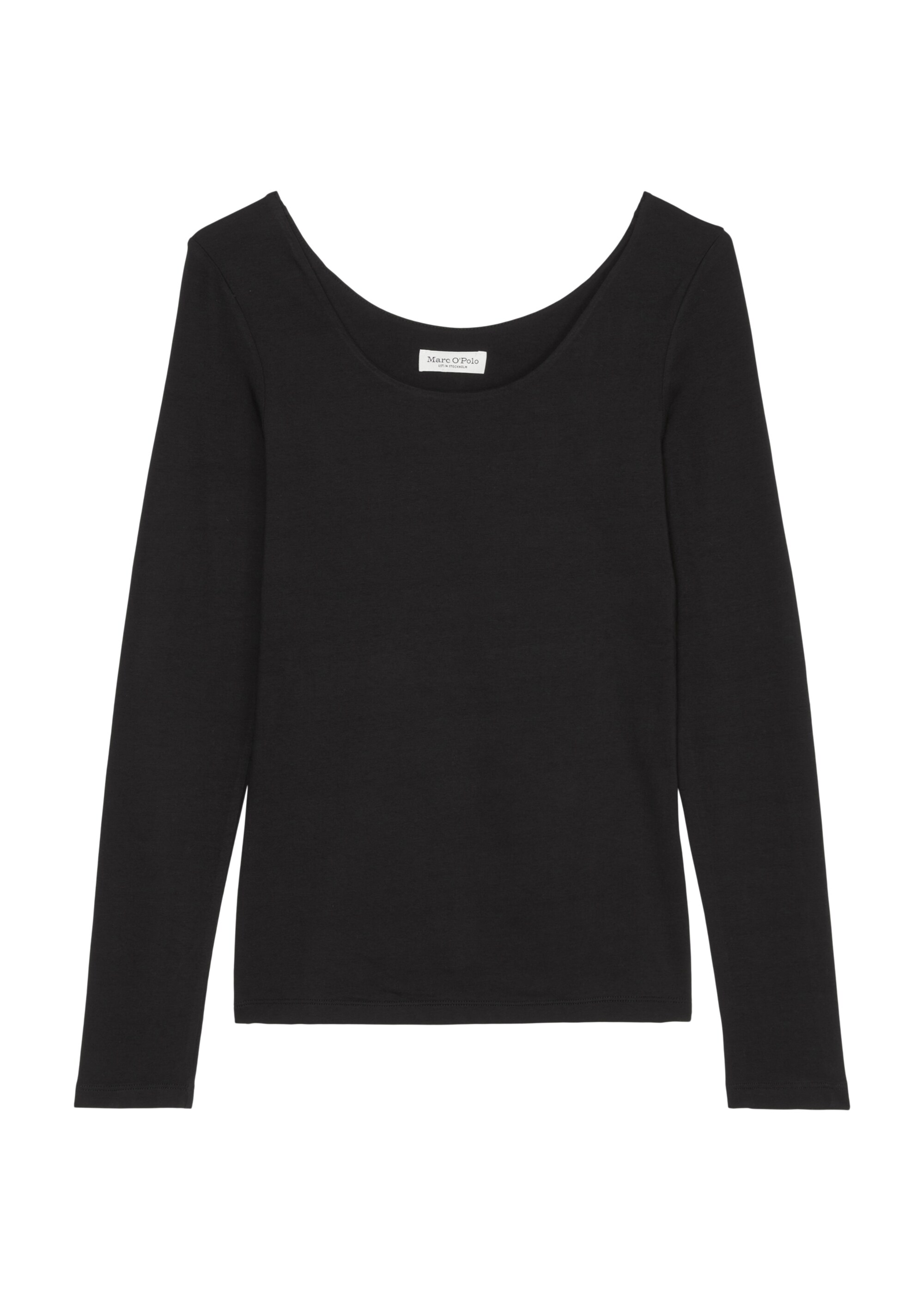 Longsleeve regularaus Stretch-Jersey