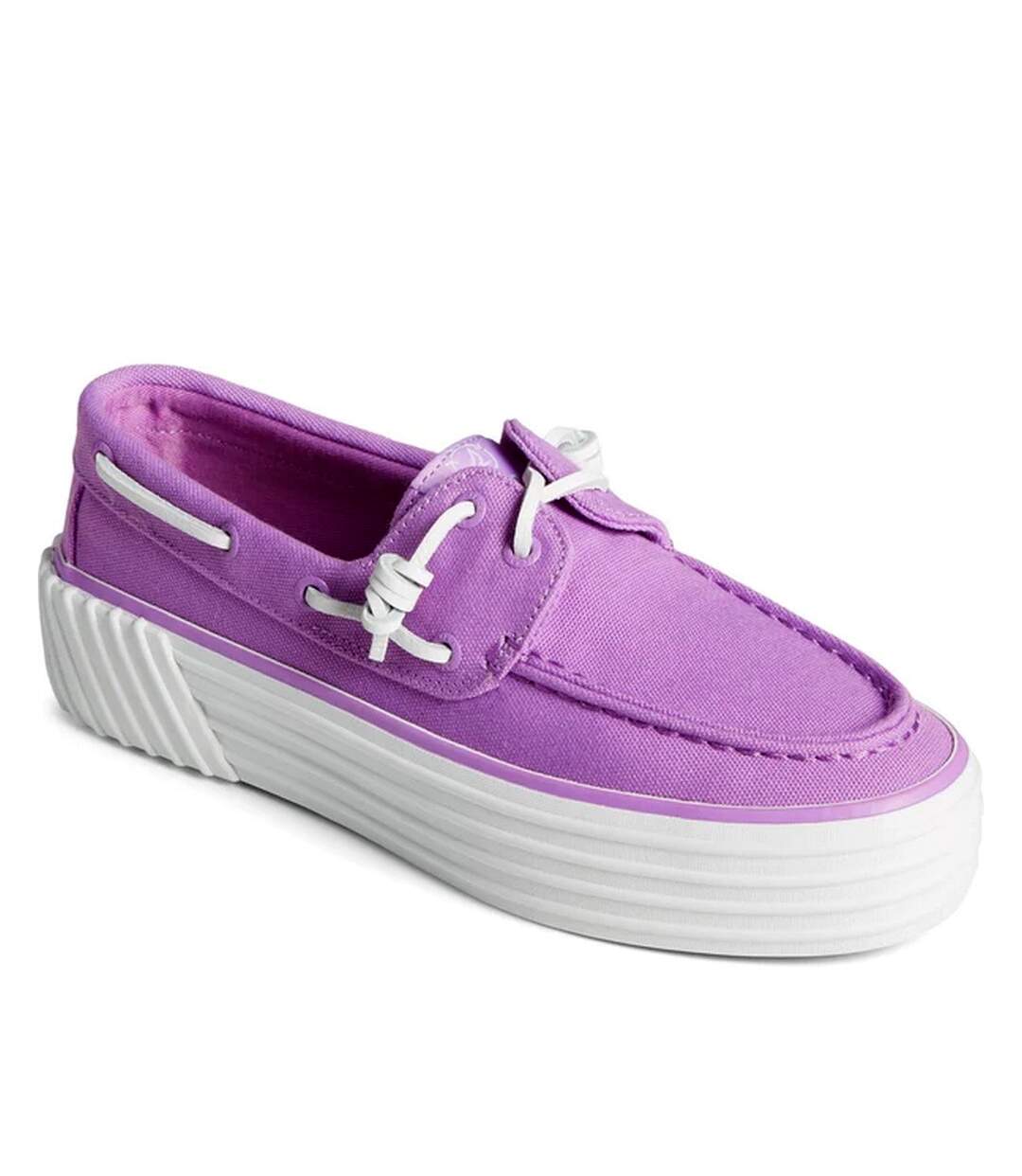 Sperry - Chaussures bateau BAHAMA 2.0 - Femme (Violet / Blanc) - UTFS10058