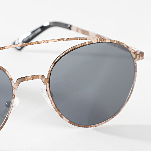 Lunettes De Soleil Noir Marron