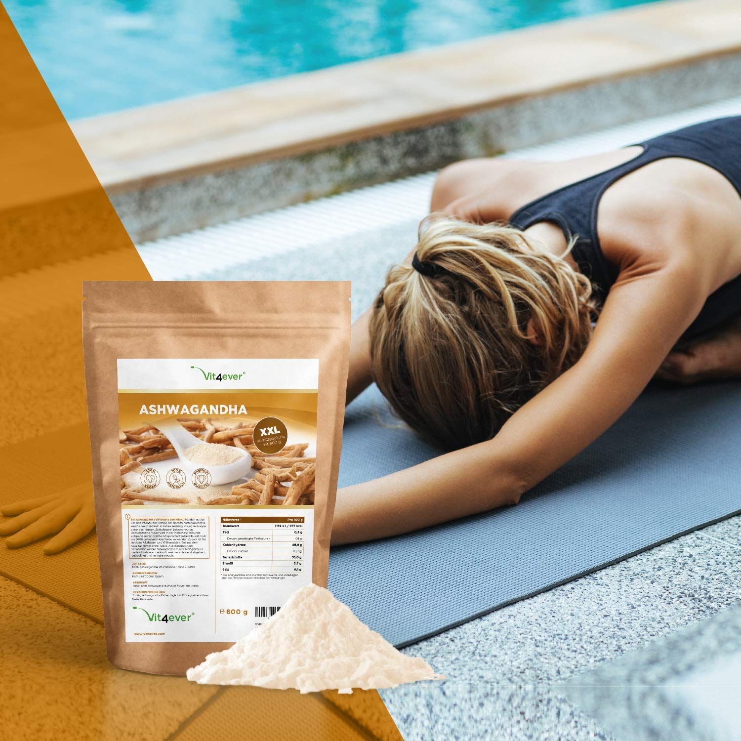 Vit4ever Bio Ashwagandha Pulver