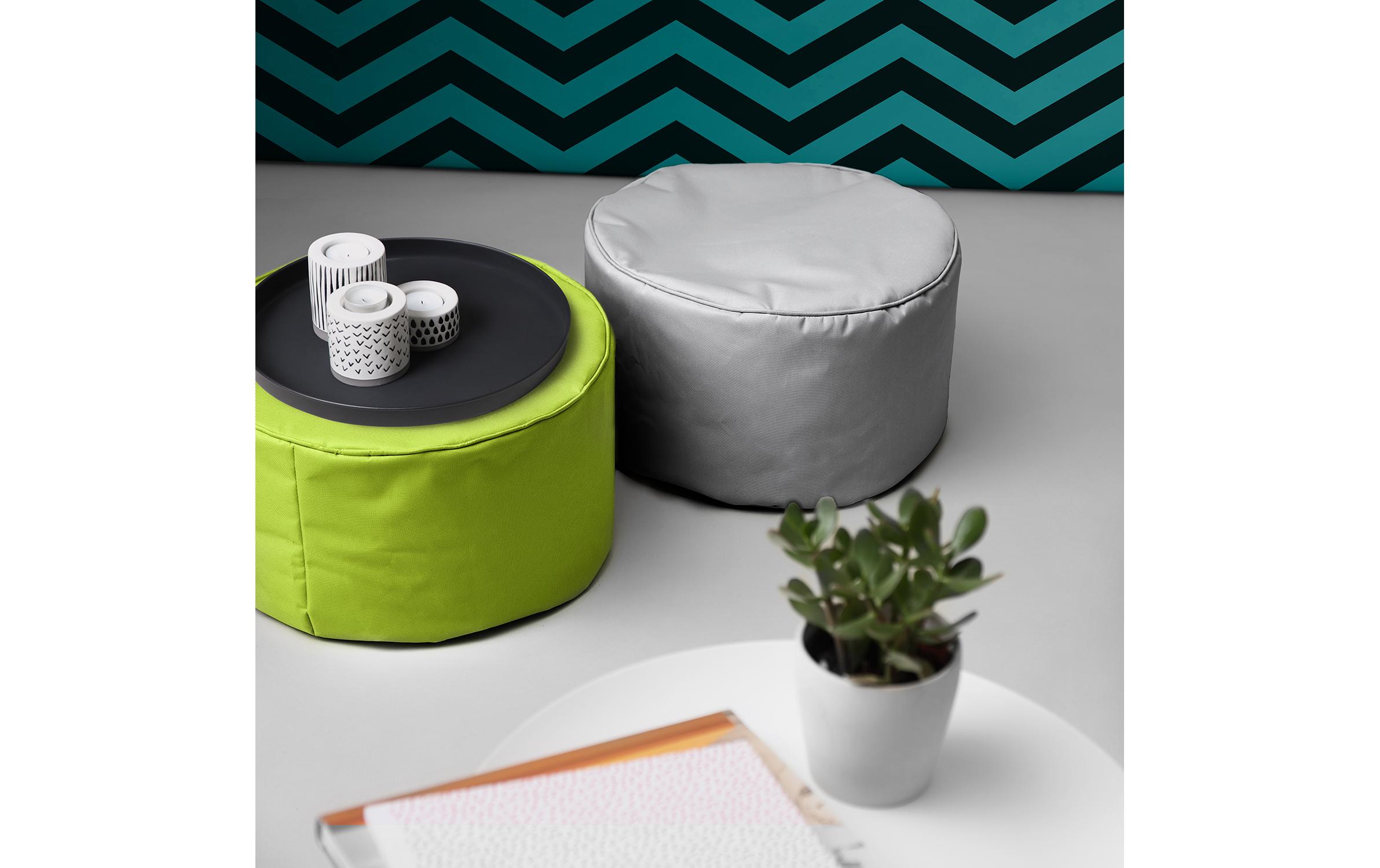 Sitzsack 45 x 25 cm, GrünHocker Pouf