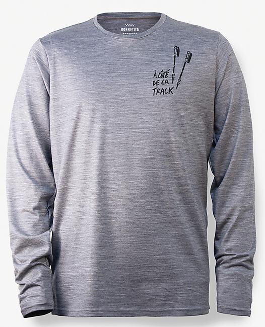 BONNETIER - T-SHIRT ML ULTRA LIGHT TECHCREW BATON TRACK