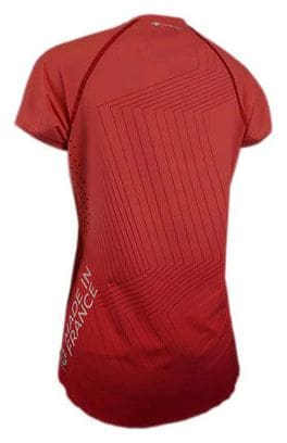 Maillot manches courtes Femme Raidlight Ripstretch Made in France Orange