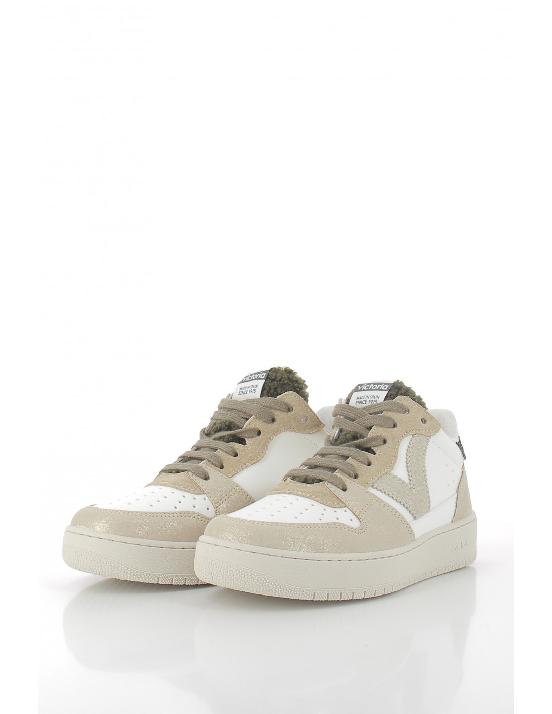 victoria Baskets montantes femme beige