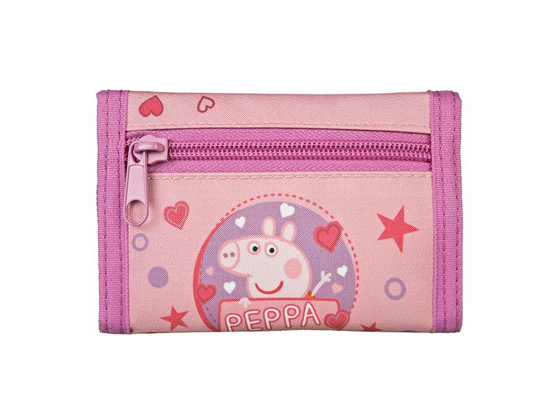 Undercover Portemonnaie Peppa Pig 13 cm x 8 cm Geldbeutel mit Umhängeschnur