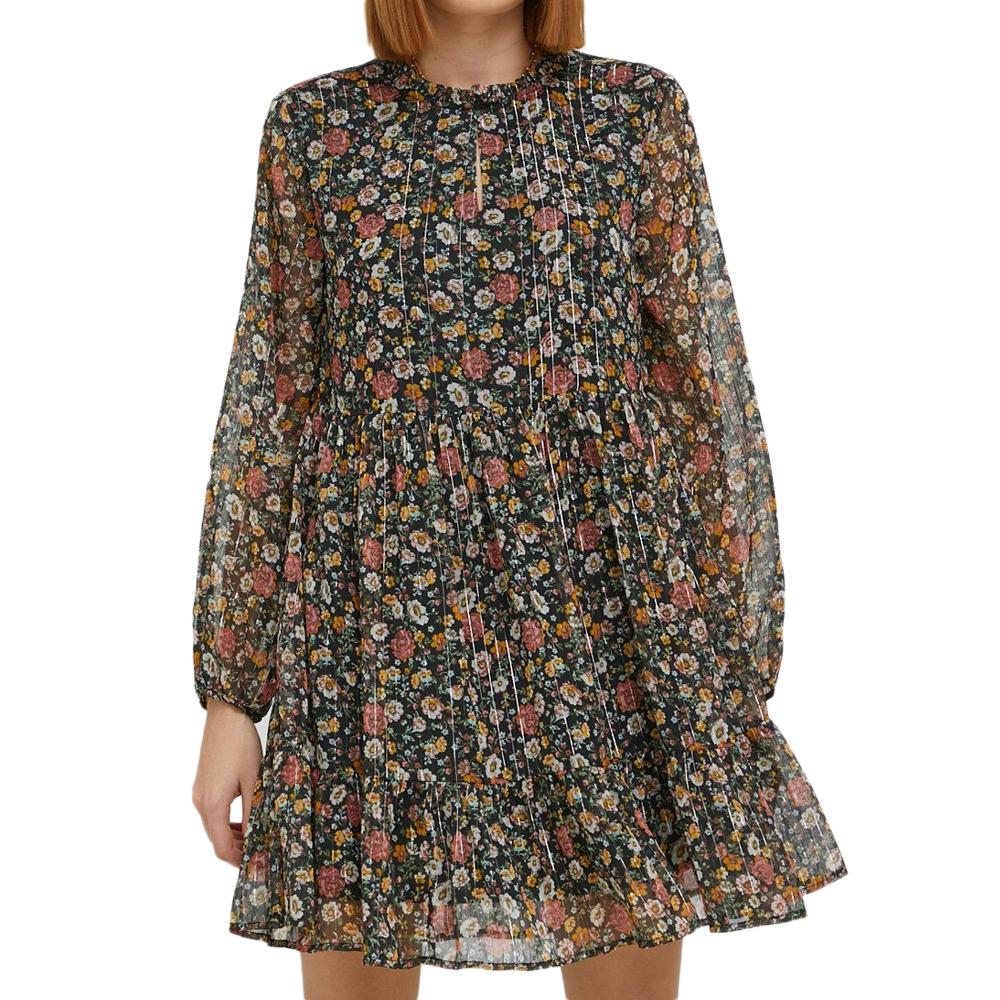 JDY Robe Noir à Motifs Femme JDY Cody