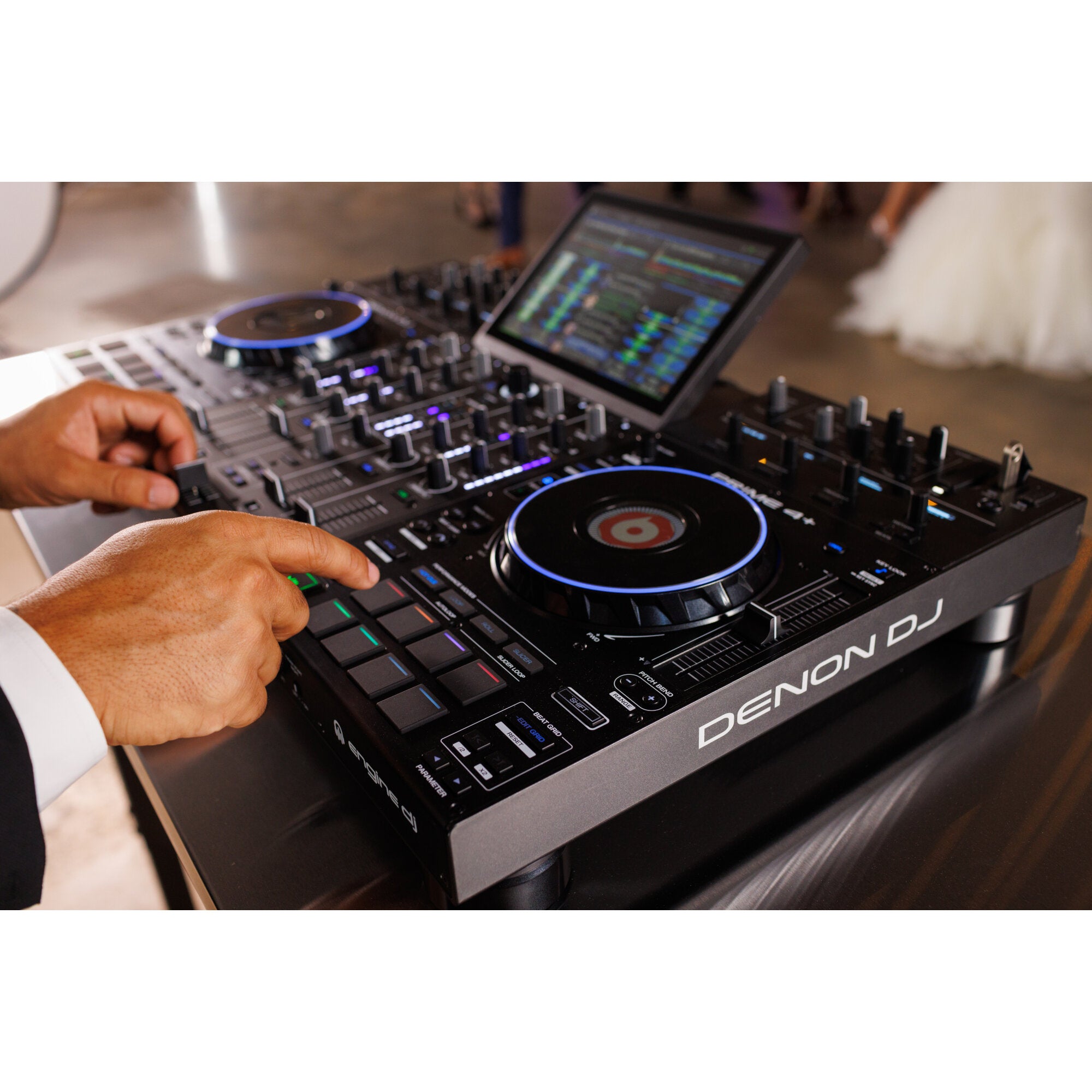 Denon DJ Prime 4+ 4-deck standalone DJ-controller