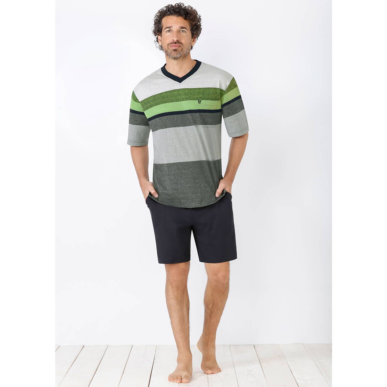 Hajo Single-Jersey Herren-Shorty