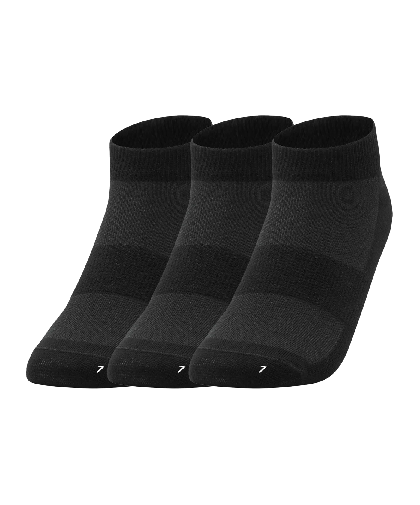 JAKO Füsslinge 3er Pack Schwarz F08