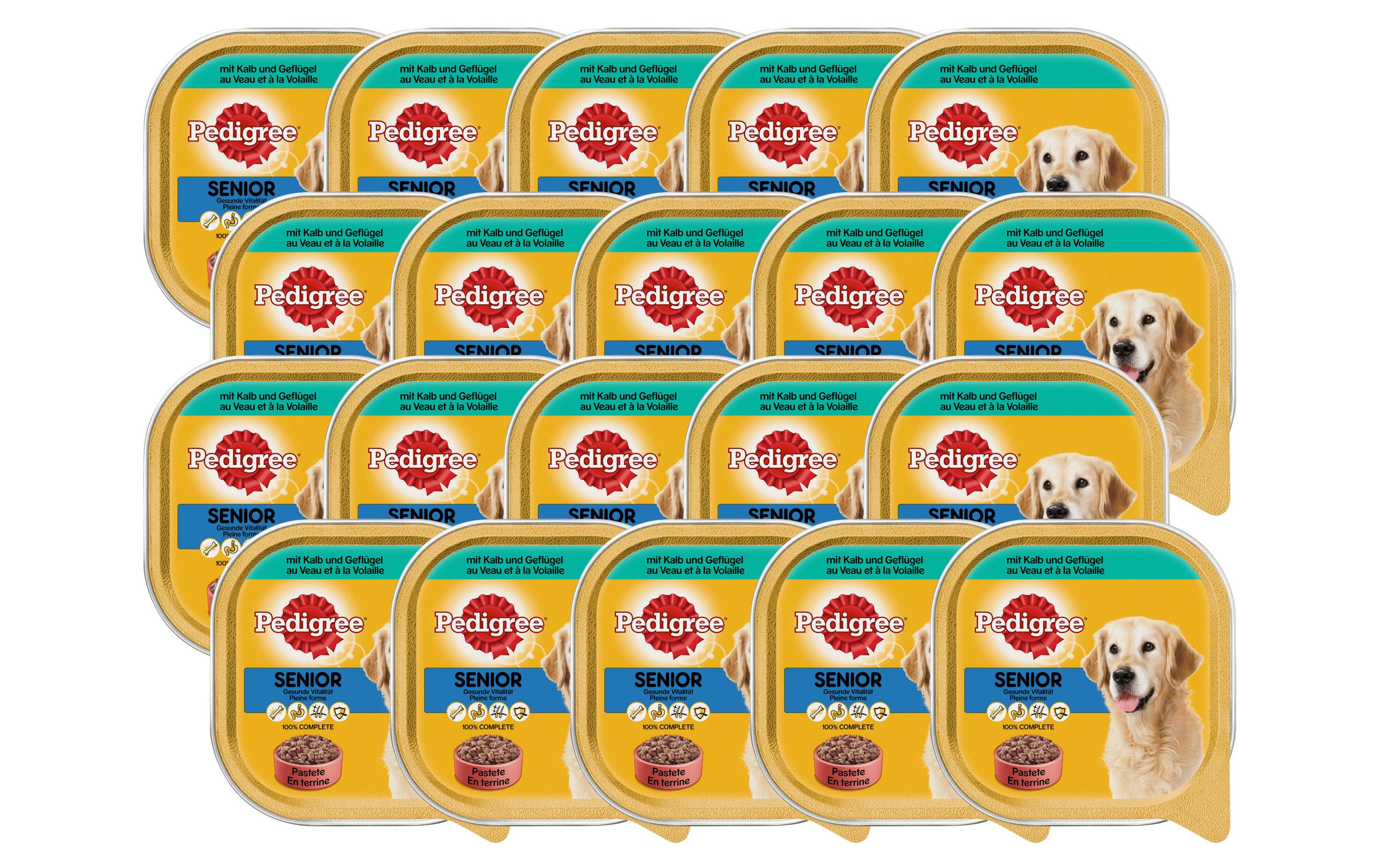 Nassfutter Senior mit Kalb & Geflügel, 20 x 300 gAlleinfuttermittel für Hundesenioren