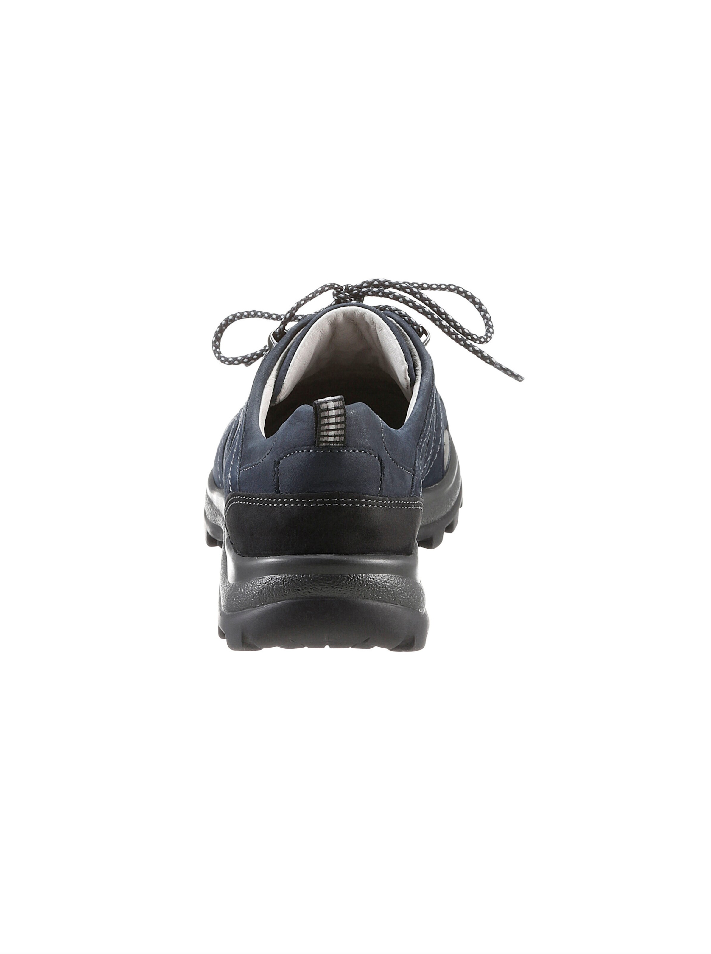 Waldläufer Schnürschuh in marine-schwarz