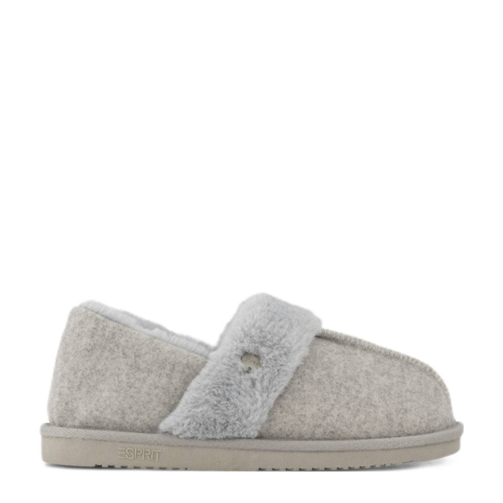 ESPRIT pantoffels grijs
