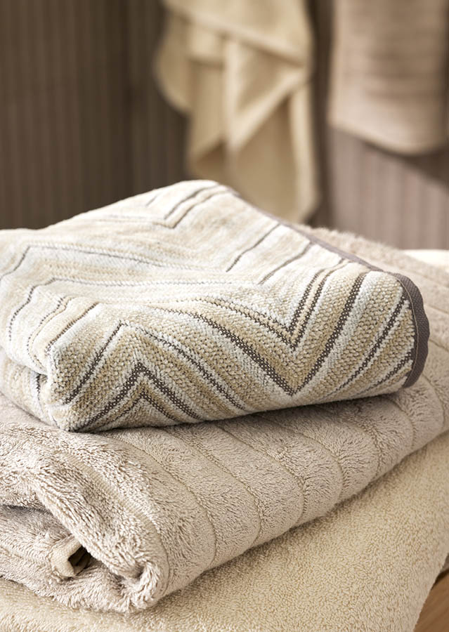Castelli håndkle 50x70 beige