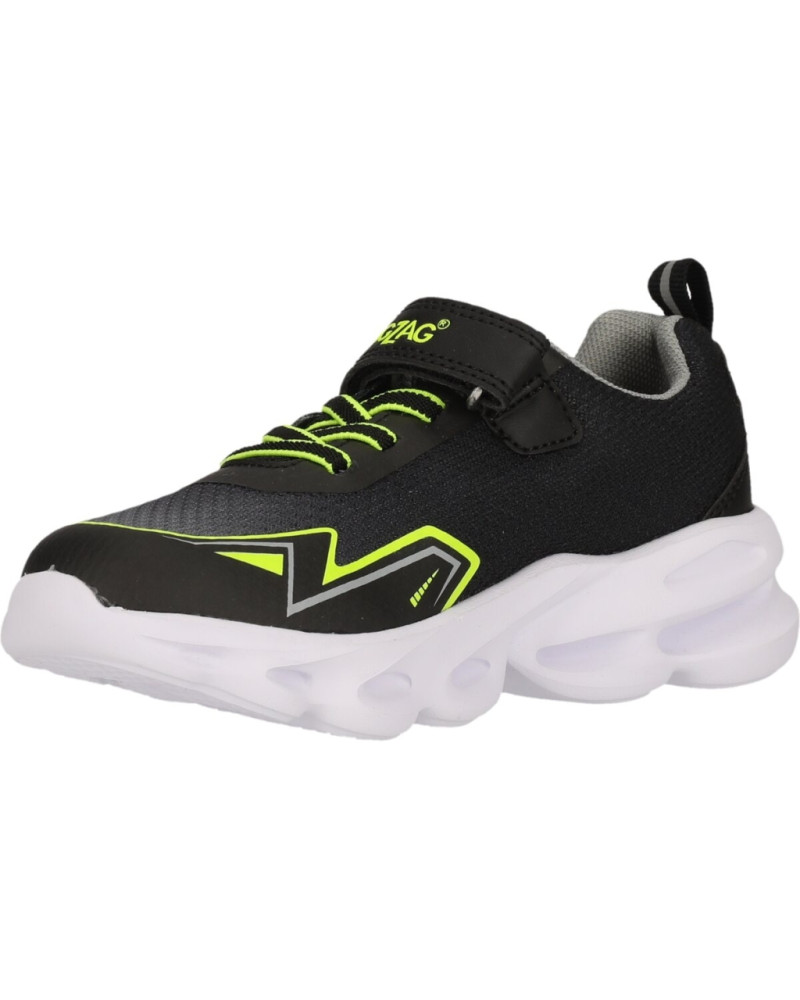 Zigzag Ignis Kids Shoe w/Lights - Granite Gray